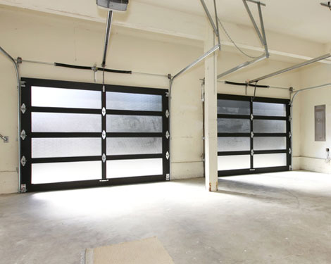 Glass garage door  Puyallup